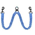 Double Dog Leash Coupler – Shock-Absorbing, Tangle-Free with Reflective Stitching for Two Dogs